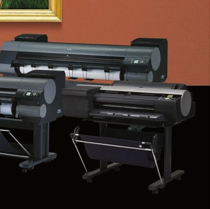 * imageprograf ipf6450/6400: These 12-color, 24"-wide solutions are optimal for proofing, photography, and fine art printing.