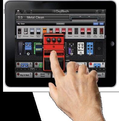 Add, arrange, and adjust your pedals with the swipe of your finger. ipb-nexus App for ipad The ipb-nexus app for ipad is the perfect way to control and configure your pedalboard.
