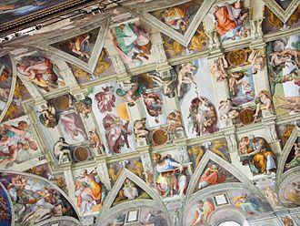 Sistine Chapel One of his most famous paintings was the