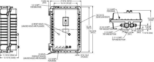 Line of Contactors and
