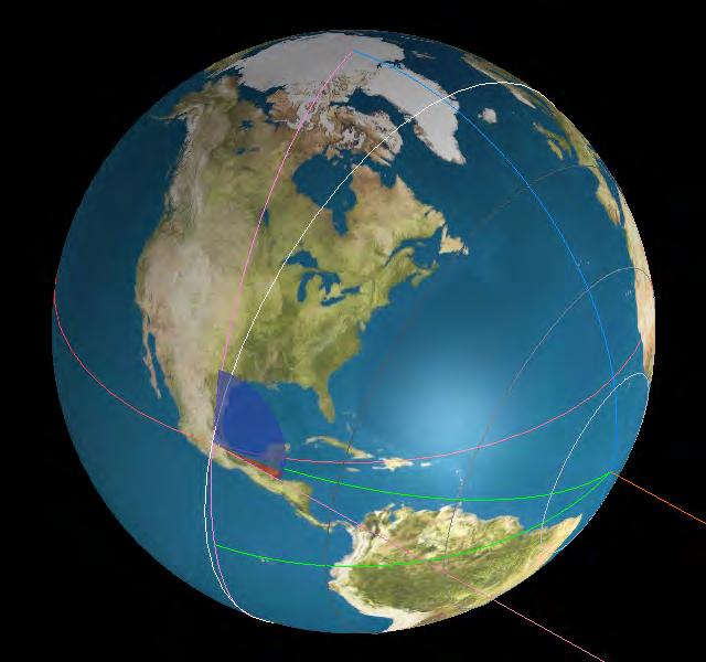 Exercise 3 Antenna Alignment for Geostationary Satellites Procedure Visibility of the Clarke belt In this section, you will observe how the latitude of the earth station affects the visibility of the