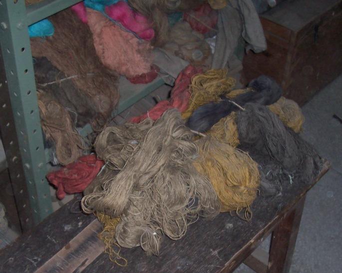 (Figures as of Jan 2005) For weft: In the weft single yarns are used. Counts range from 4 s to 40 s. The cost of yarn ranges from Rs 80 to Rs 130 per kg.