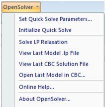 Faster than Solver Advanced Features Model visualisation Equation view