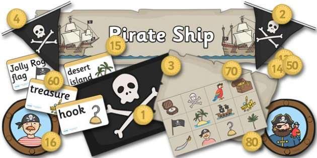 picture to follow the link Pirate Activities Free Early Learning Resources for