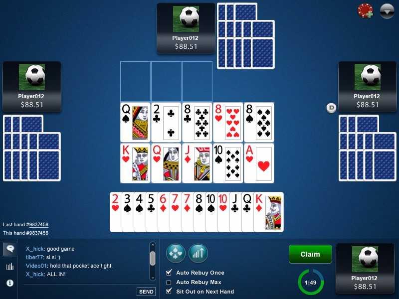Card Poker Mahjong Fight