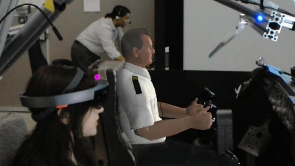 New applications - Virtual Reality and Crew Training Use of Avatars Speaks and interacts with student