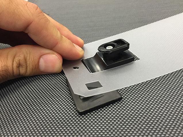 Replacement (3000 printer series) 1. If the edge holder is installed in the printer, remove it from the platen. 2.