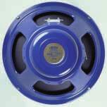CELESTION BLUE Load a Celestion Blue into a single 12" or 2 x 12" vintage combo and the sweet and bright tones lend it ideally to a range of playing styles including jazz, blues, country and indie.