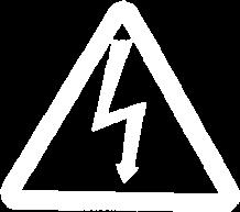 Symbols for caution relating to RPM of motor and minimum safe rated RPM of the grinding wheel. Symbol identifying a panel, cover, or area as having live electrical components within.