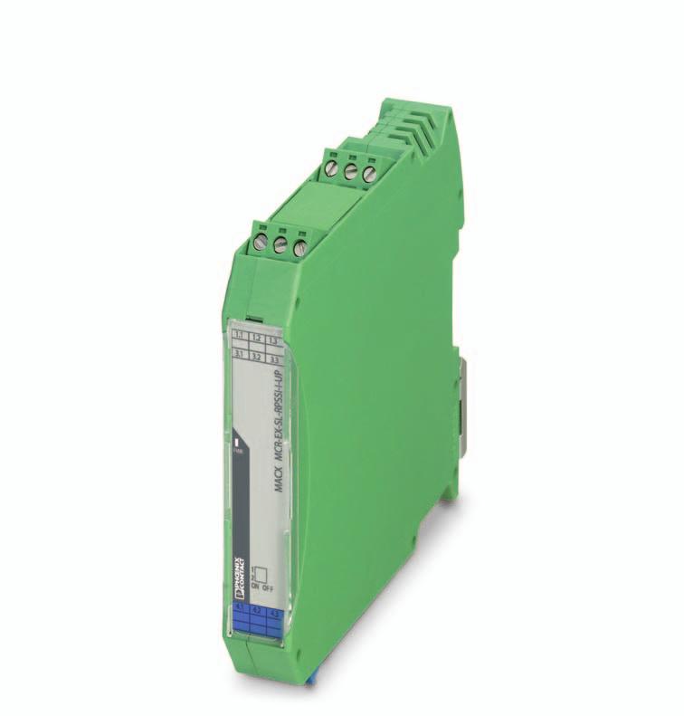Supply and input signal conditioner, Ex-i, with wide range supply Data sheet 103561_en_00 PHOENIX CONTACT 2014-08-19 1 Description The MACX MCR-EX-SL-RPSSI-I-UP(-SP) repeater power supply and input