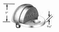 Ives - Floor Stops & Holders FS436/FS438 Floor Dome Stop FS436 For doors without threshold FS438 For doors with threshold or