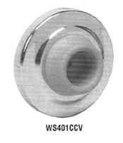 Plate Height 1 x 3/4 Plate Width 1 x 3/4 605, 613, 619, 625, 626 WS401 CVX & CCV Wall Bumpers Constructed in heavy-duty cast brass or aluminum base. Special retainer cup makes rubber tamper resistant.