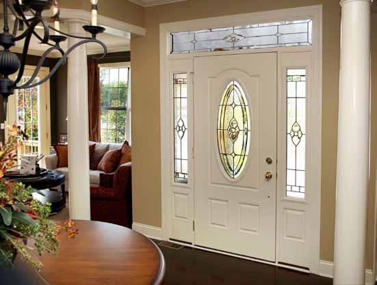 Oakcraft Fiberglass Entry Doors impart incredible warmth to a home s entry, accentuating the personal style of the house and the homeowner.