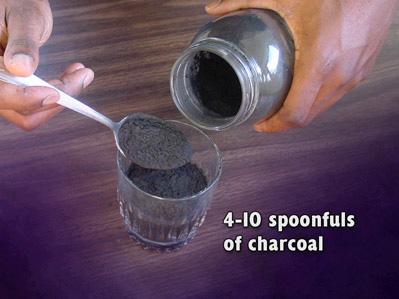 28 Charcoal can treat poisoning in children, as well as adults.