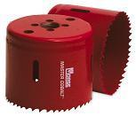 Separate hole saws Morse Cobalt. Fits also on to the Quick Change holders. Morse Size mm. - inch.