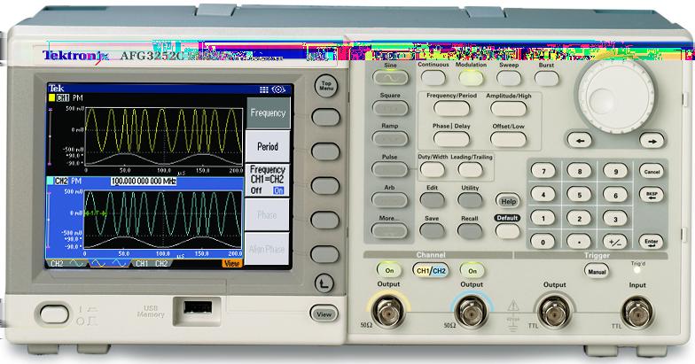 Arbitrary/Function Generators AFG3000C Series Datasheet Applications Electronic test and design Sensor simulation Functional test Education and training Unmatched performance, versatility, intuitive