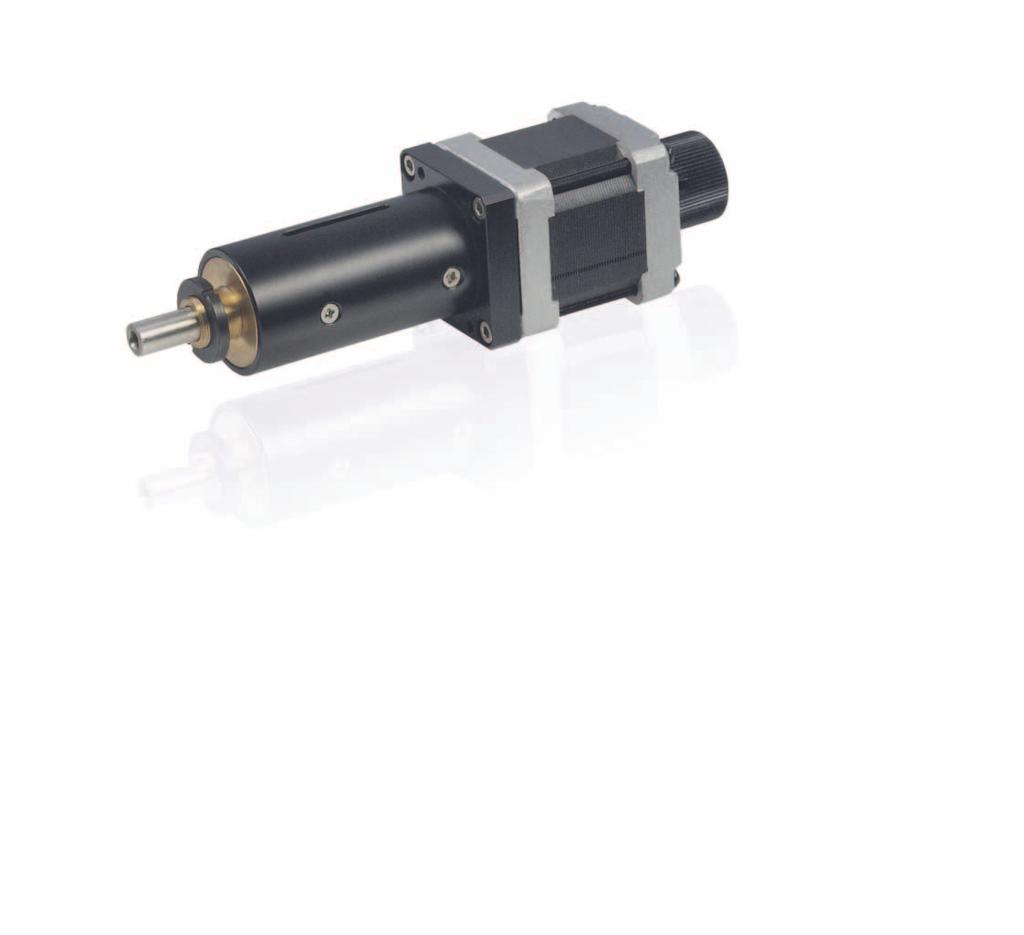 Cost-Efficient Linear Actuators M-229 Highlights Stepper motors with and without gearhead, DC servo motor or closed-loop piezomotor Nonrotating end piece for uniform linear motion prevents wobble,
