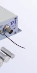 PISeca single-plate capacitive sensors measure against all kinds of conductive surfaces and are easier to handle mechanically, for example during installation or cable routing.