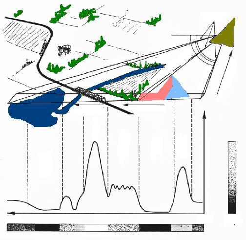 BACKSCATTER INTENSITY Radar Image Formation DEPRESSION ANGLE DOUBLE