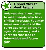 spend a certain number of hours volunteering in order to graduate. So how do you go about it?