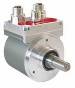 For your standard applications Absolute standard - rotary encoder in a 58 mm housing Shaft varieties solid shaft hollow shaft blind shaft coupling Persistant machine concept The 58 mm series of the