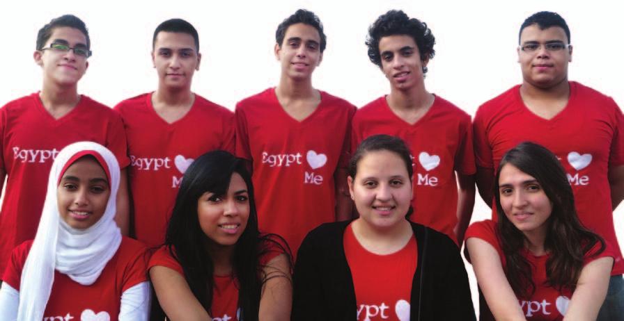 Students submitted ideas on how to rebuild Egypt on the Coca-Cola Egypt Facebook page and attended the science camp at the Johns Hopkins University.
