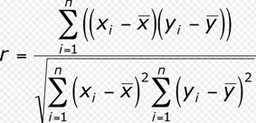 Correlation Given two time series: X = {x1, x2, x3,..., xn} & Y = {y1, y2, y3,.