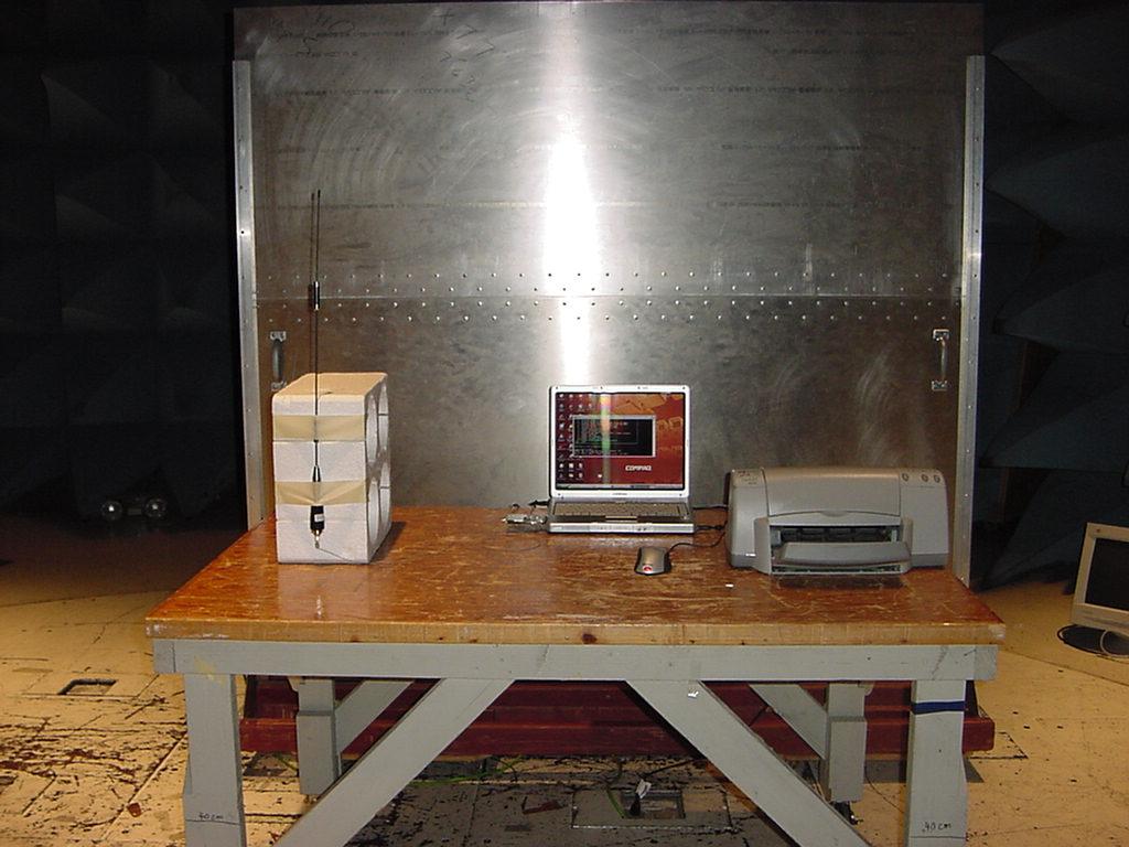 for Intentional Radiators Conducted Emission Limits Test Setup Photograph 3.