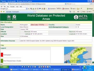 Protected Areas (WDPA) Ramsar Site