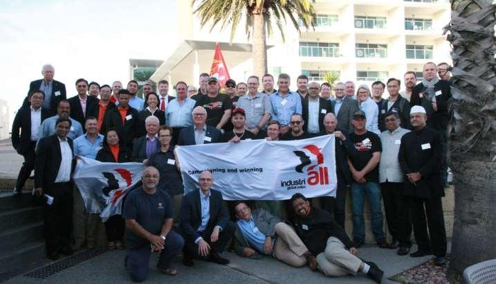 IndustriALL Shipbuilding-Shipbreaking Action Group 7-8 November 2016 Western Australia 60 participants from 18 unions in 14