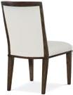 1790-822 MONTECITO SIDE CHAIR W 21 D 26 5/8 H 42 1/8 Frame: Solid hardwood - Sepia finish Featured Fabric: