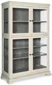1790-992 WILLOW BOOKCASE W 52 D 19 H 85 3/4 Frame: Solid Pine with Pine veneers