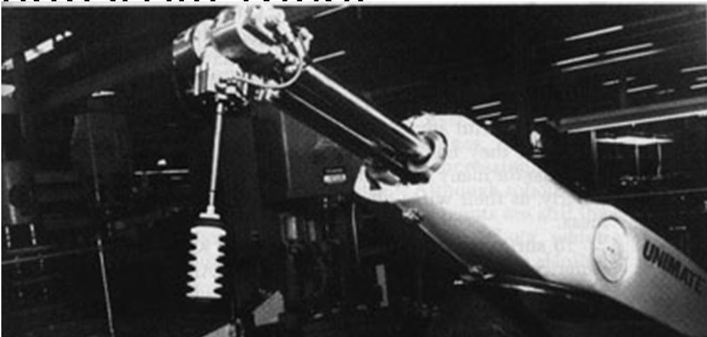 History The first industrial robot: UNIMATE