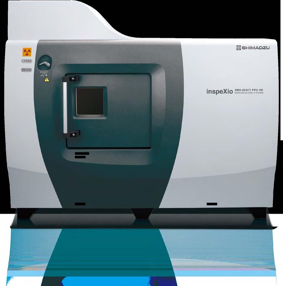 high-performance microfocus X-ray CT system equipped with a Shimadzu