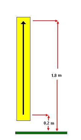 Figure : Spatial averaging scan over the vertical extent of a human body (from 20 cm to.