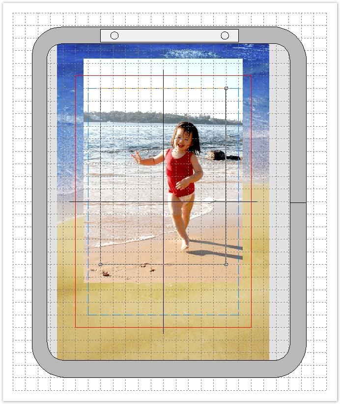 Create photo border CREATE PHOTO BORDER Click View > Show Grid to show or hide grid. Right-click for settings.