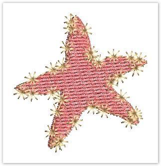Add starfish Double-click the generated outline, choose Motif Run Line and adjust