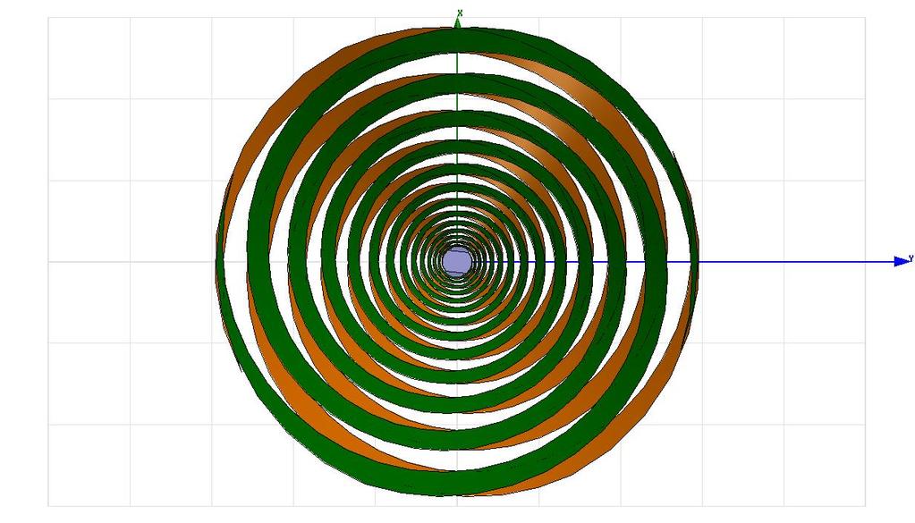 We are exploring designs for dual-polarised spirals One example CLS Opposite hand
