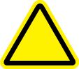 Symbol Descriptions: GENERAL: Danger: This yellow, bordered triangle indicates warnings to