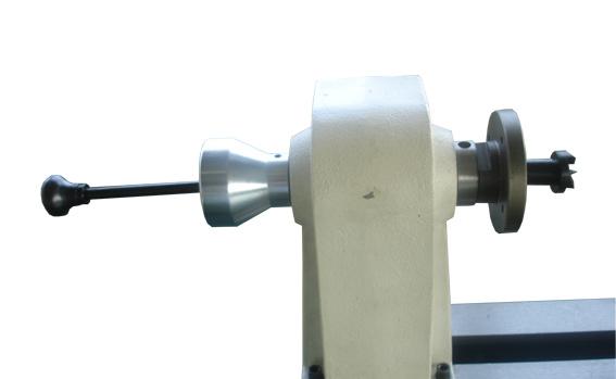 a No. 2 Morse Taper shank into the tailstock spindle. (See Fig.04) Live center Fig.