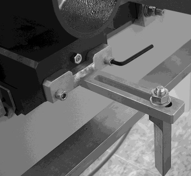 This will bring the cutting point of the tool onto the centerline of the spindle.