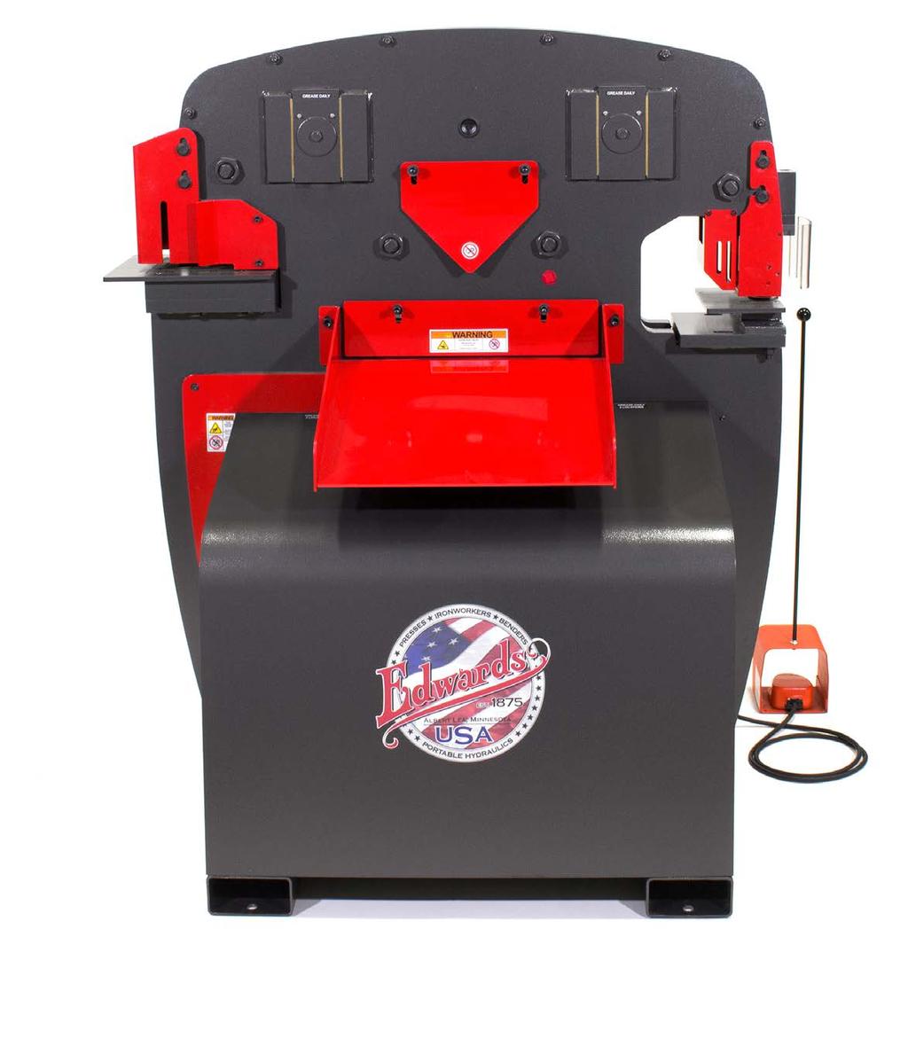 Station Rear Drop Off Punch Station Flat Bar Shear Station Grease Daily 8 Locations Flat