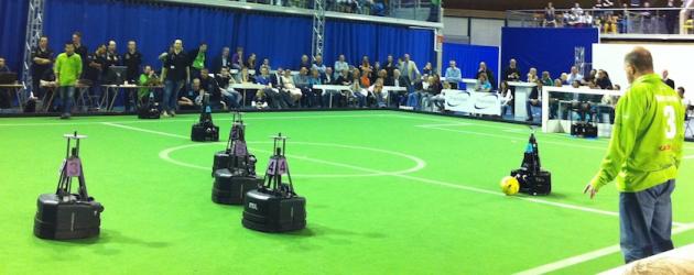 and talking of goals Robocup soccer: autonomous robots http://www.youtube.com/watch?