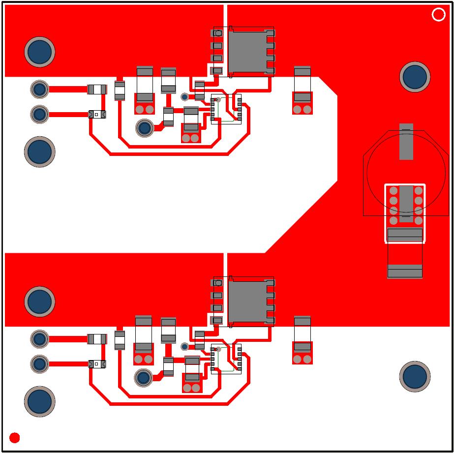 PCB Layout Figure 5: PI2007-EVAL2 layout top layer. Scale 2.