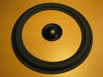 1: Moving mass divided into subparts of a 6½ inch loudspeaker unit. The moving mass according to the manufacturer is 11.2 g. Parameter Size Voice coil resistance, R e 2.