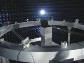 The reverberation chamber method can quickly and easily generate a threedimensional uniform Rayleigh fading *19 environment, and the multi-probe method using an anechoic chamber *20 can generate an