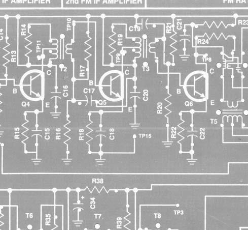 01μF Discap (103) C18 -.01μF Discap (103) STATIC TESTS Q5 BIAS Connect your OM to the circuit as shown in Figure 34. Turn the power ON.
