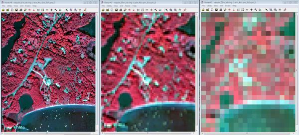 Remote sensing images Spatial Resolution 1 m 10 m 30 m