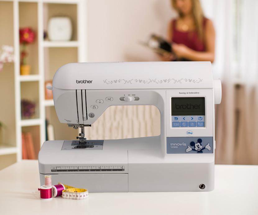 Innov-is 1250D NV1250D Sewing and Embroidery Machine Create high quality embroidery designs and sewing projects quickly and easily with the easy to use NV1250D plus the exclusive to Brother; the