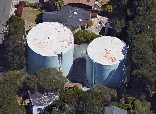 Figure 1, below, is an aerial view of the site showing the locations of the antennas at this site.